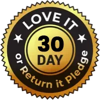 30 day return pledge badge